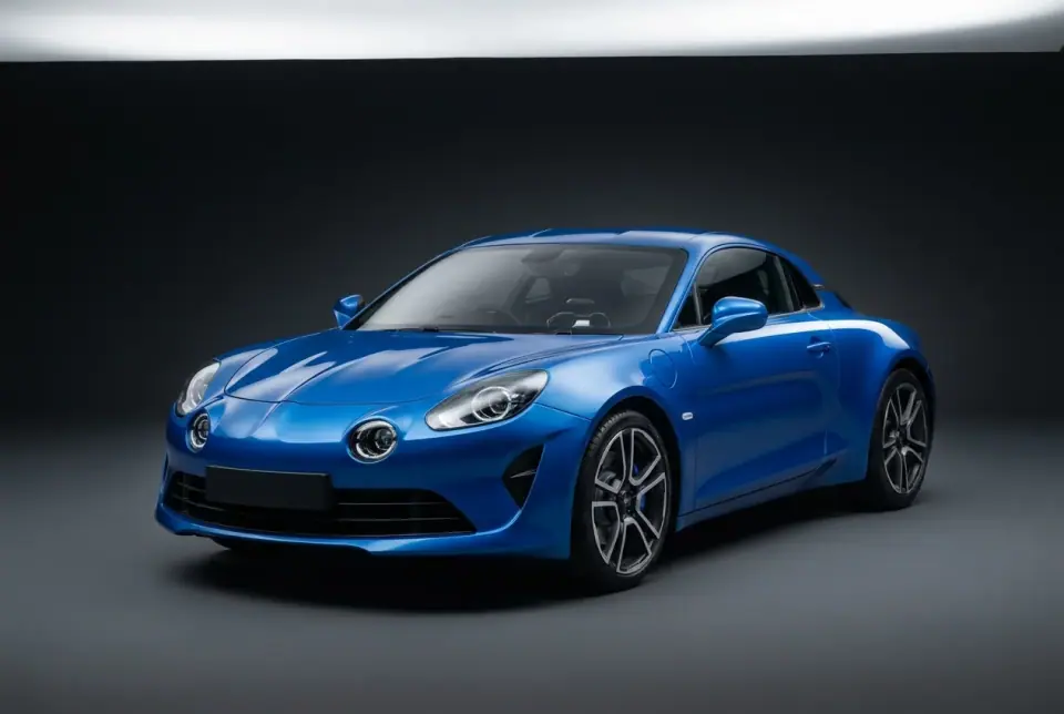 Alpine A110 S — front three quarter