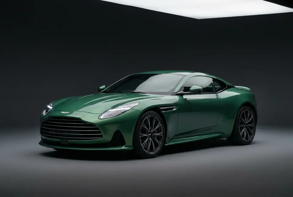 Aston Martin DB12 — front three quarter