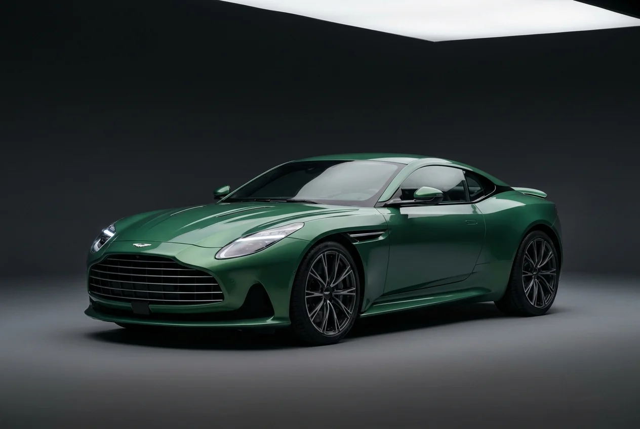 Aston Martin DB12 — front three quarter