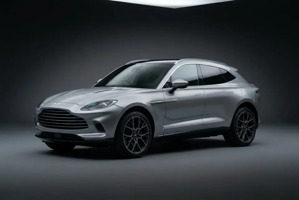 Aston Martin DBX — front three quarter