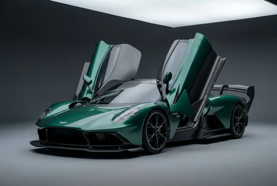 Aston Martin Valhalla — front three quarter