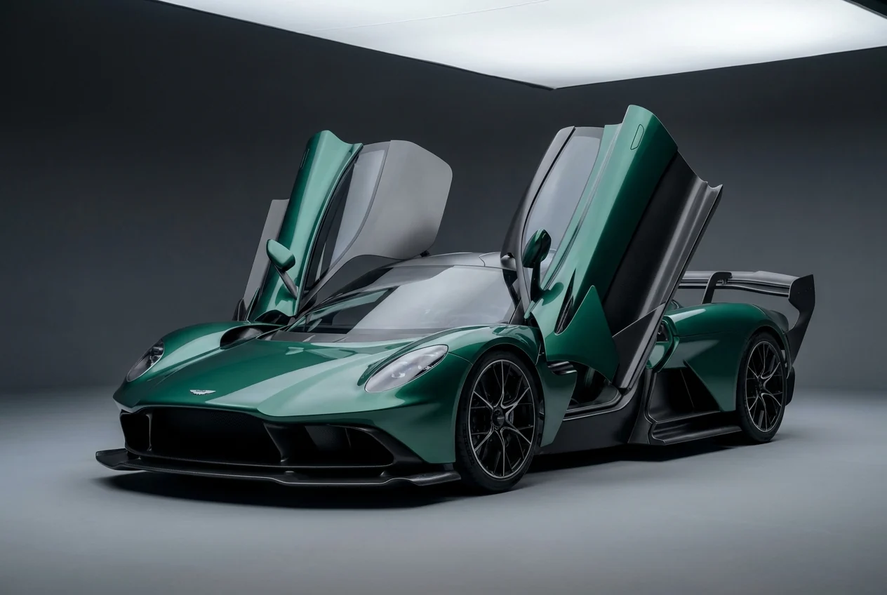 Aston Martin Valhalla — front three quarter