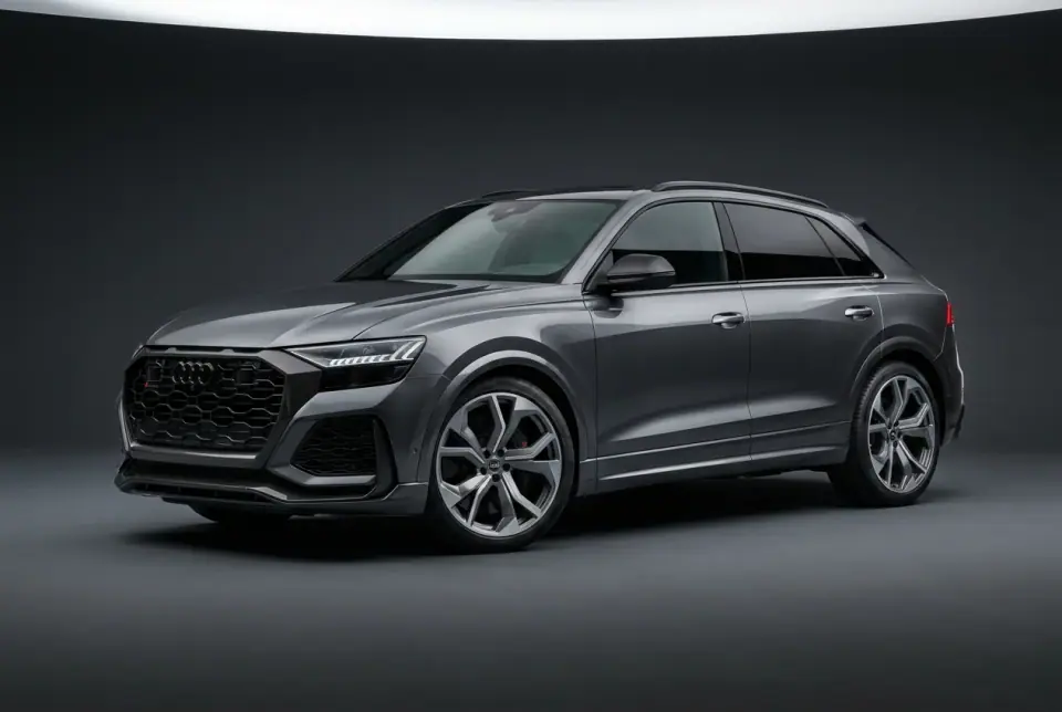 Audi RS Q8 performance — front three quarter
