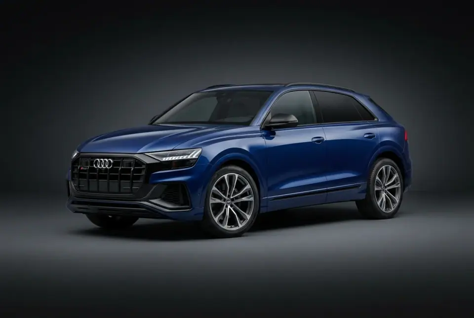 Audi SQ8 — front three quarter