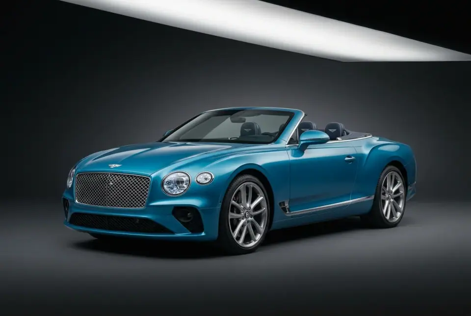 Bentley Continental GTC — front three quarter