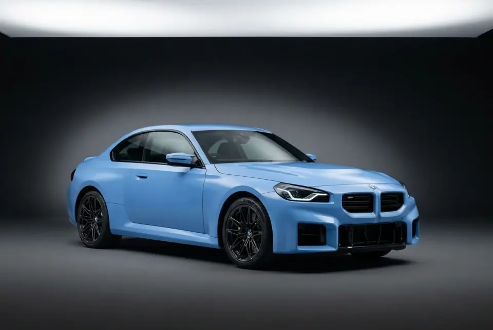 BMW M2 — front three quarter