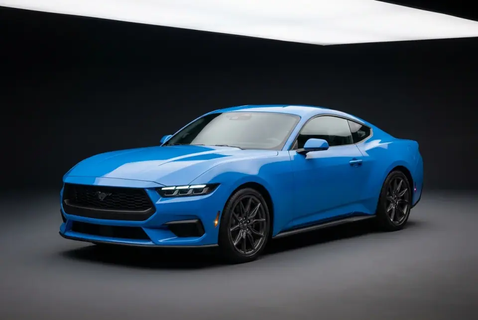 Ford Mustang GT — front three quarter
