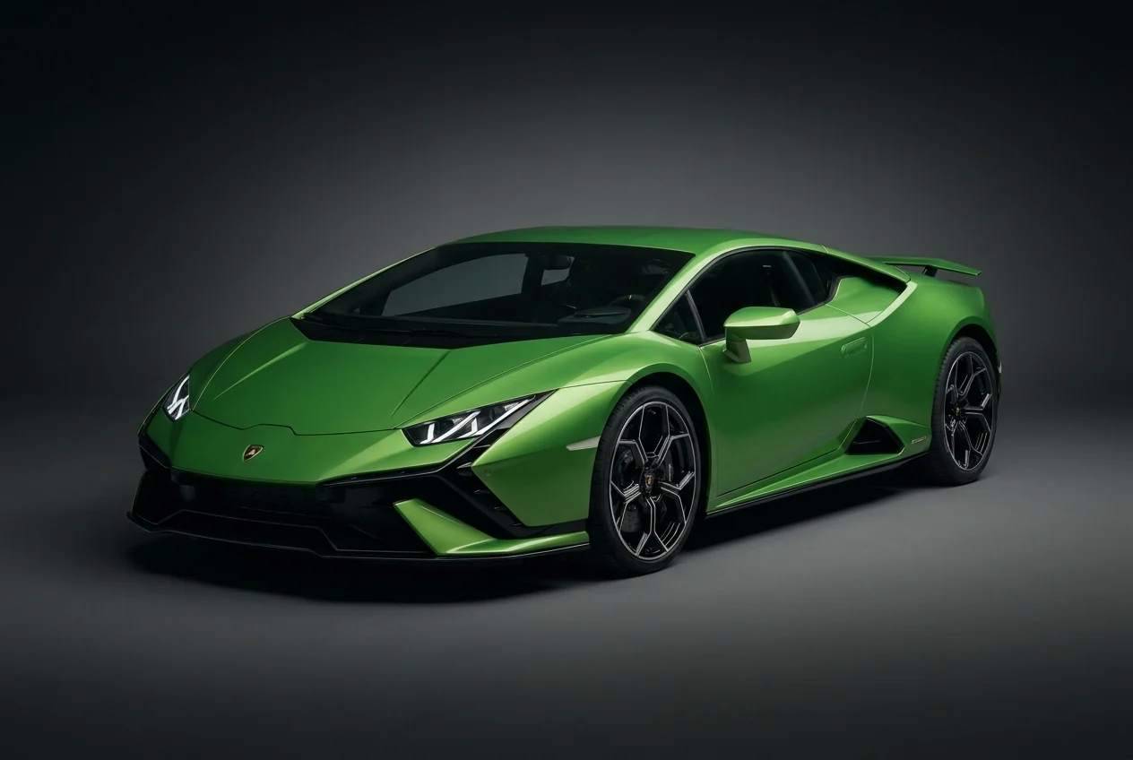 Lamborghini Huracán Tecnica — front three quarter