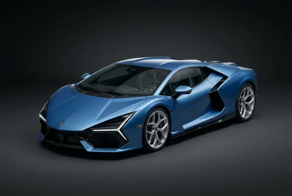 Lamborghini Revuelto — front three quarter
