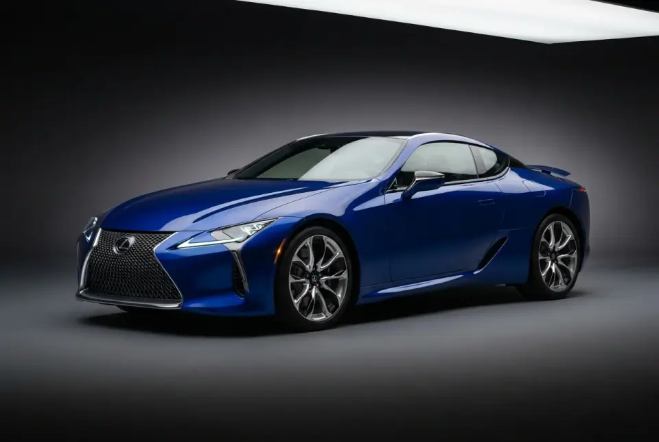 Lexus LC 500 — front three quarter
