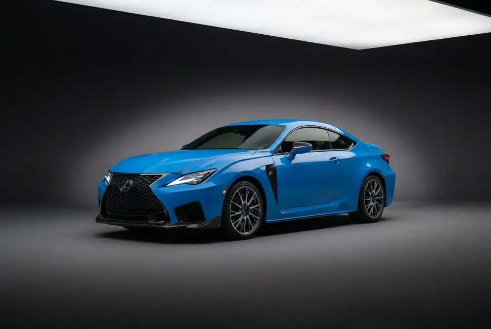 Lexus RC F — front three quarter
