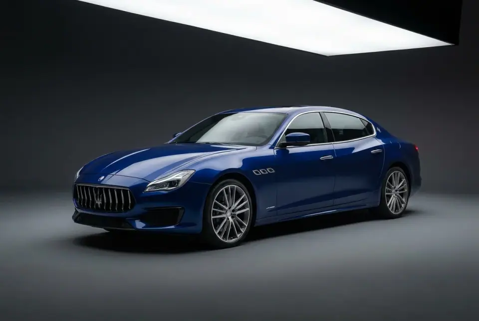 Maserati Quattroporte Trofeo — front three quarter