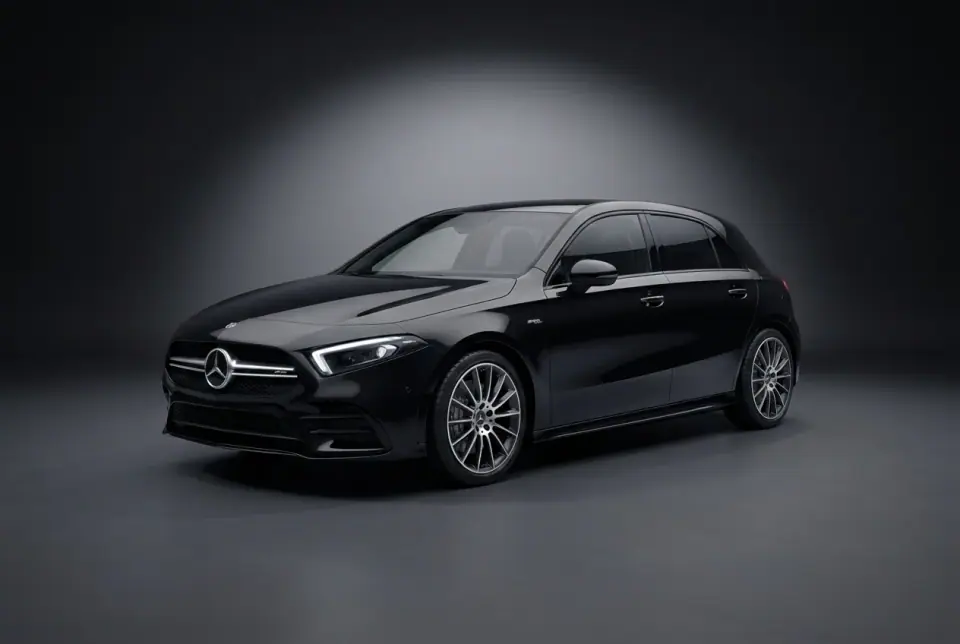 Mercedes-AMG A 35 4MATIC — front three quarter