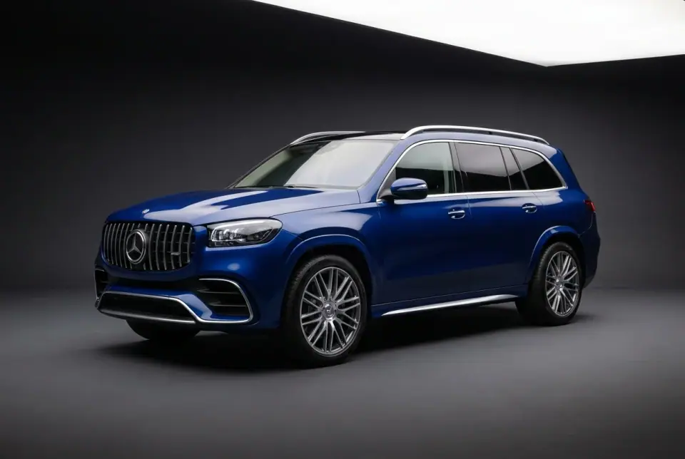 Mercedes-AMG GLS 63 4MATIC+ — front three quarter