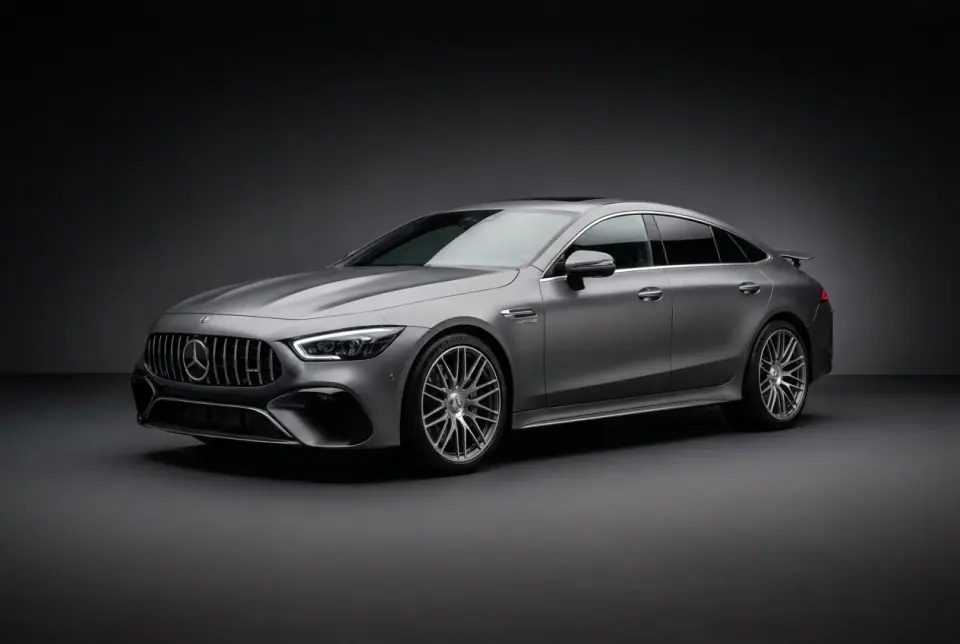 Mercedes-AMG GT 63 S E Performance — front three quarter