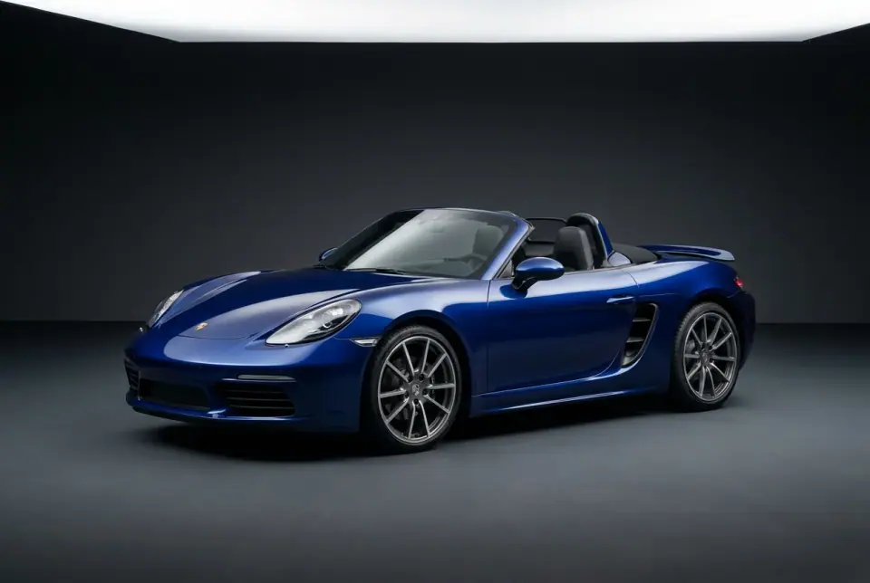 Porsche 718 Boxster S — front three quarter