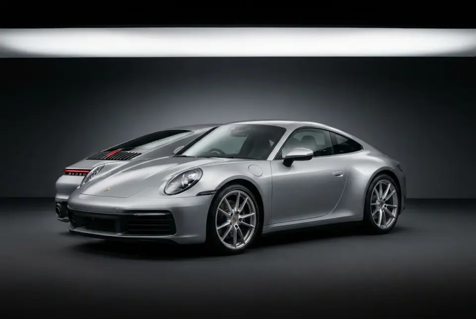 Porsche 911 Carrera S (992) — front three quarter