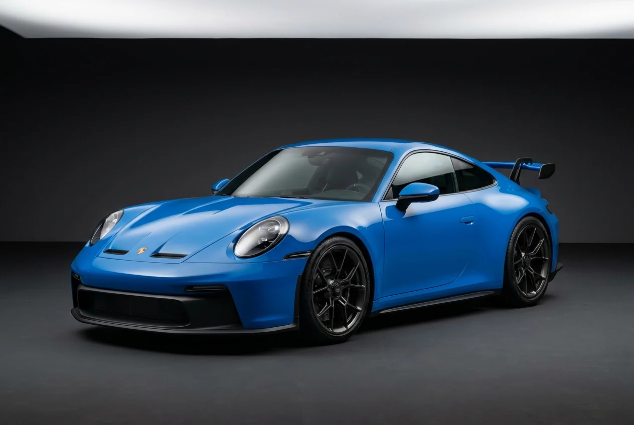 Porsche 911 GT3 — front three quarter