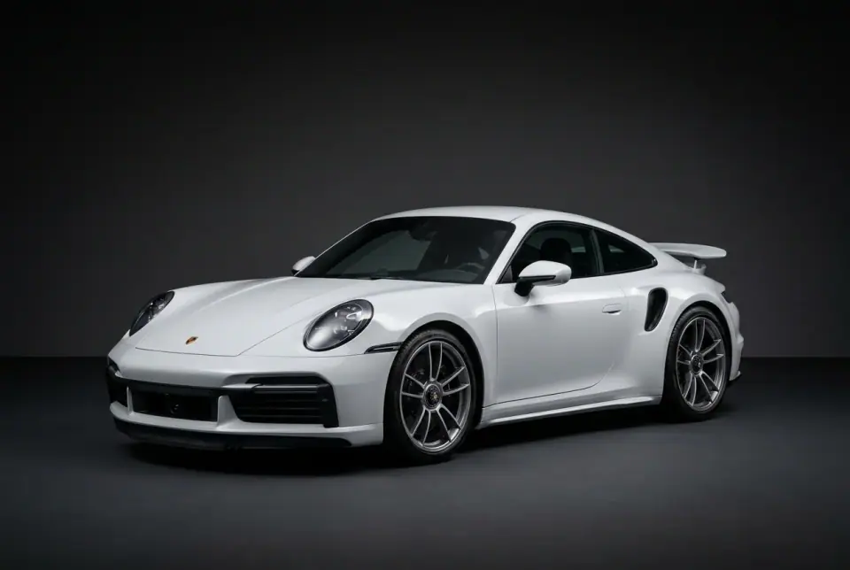 Porsche 911 Turbo S — front three quarter